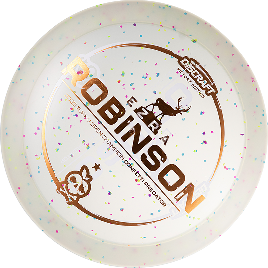 2025 Ezra Robinson Z Confetti Predator Misprint – Discraft Factory