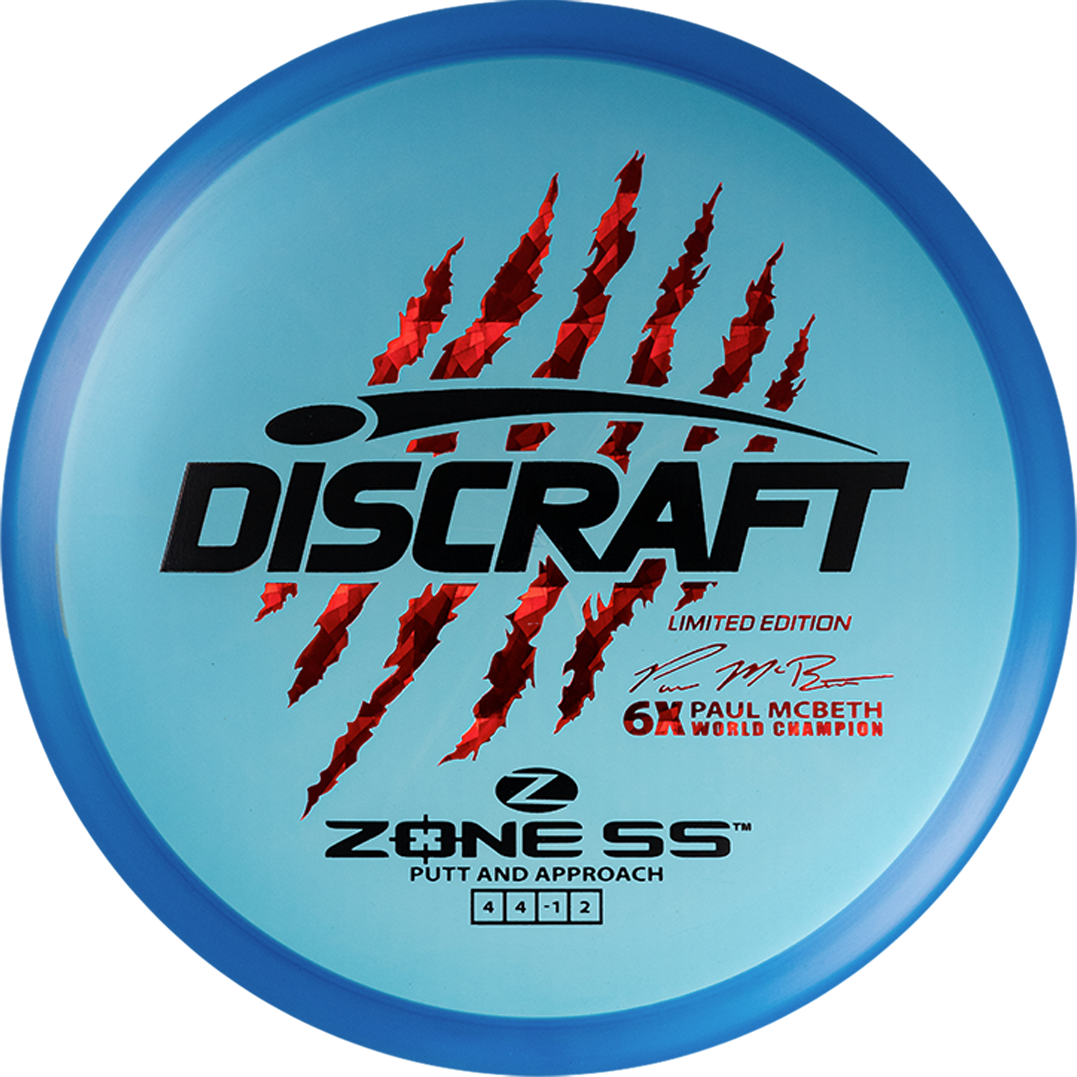 Paul McBeth Limited-Edition 6X Z Zone SS – Discraft Factory Store