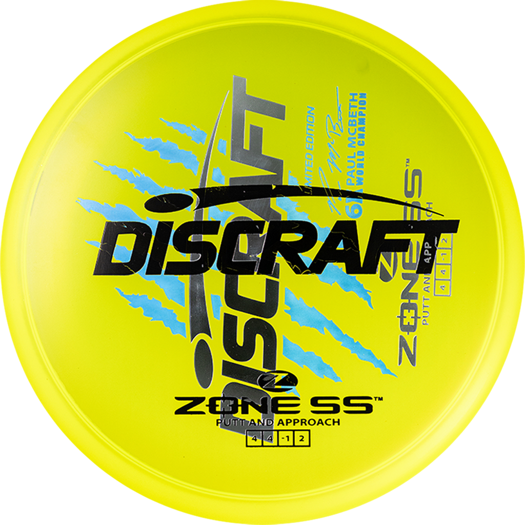 Paul McBeth Limited-Edition 6X Z Zone SS Misprint – Discraft