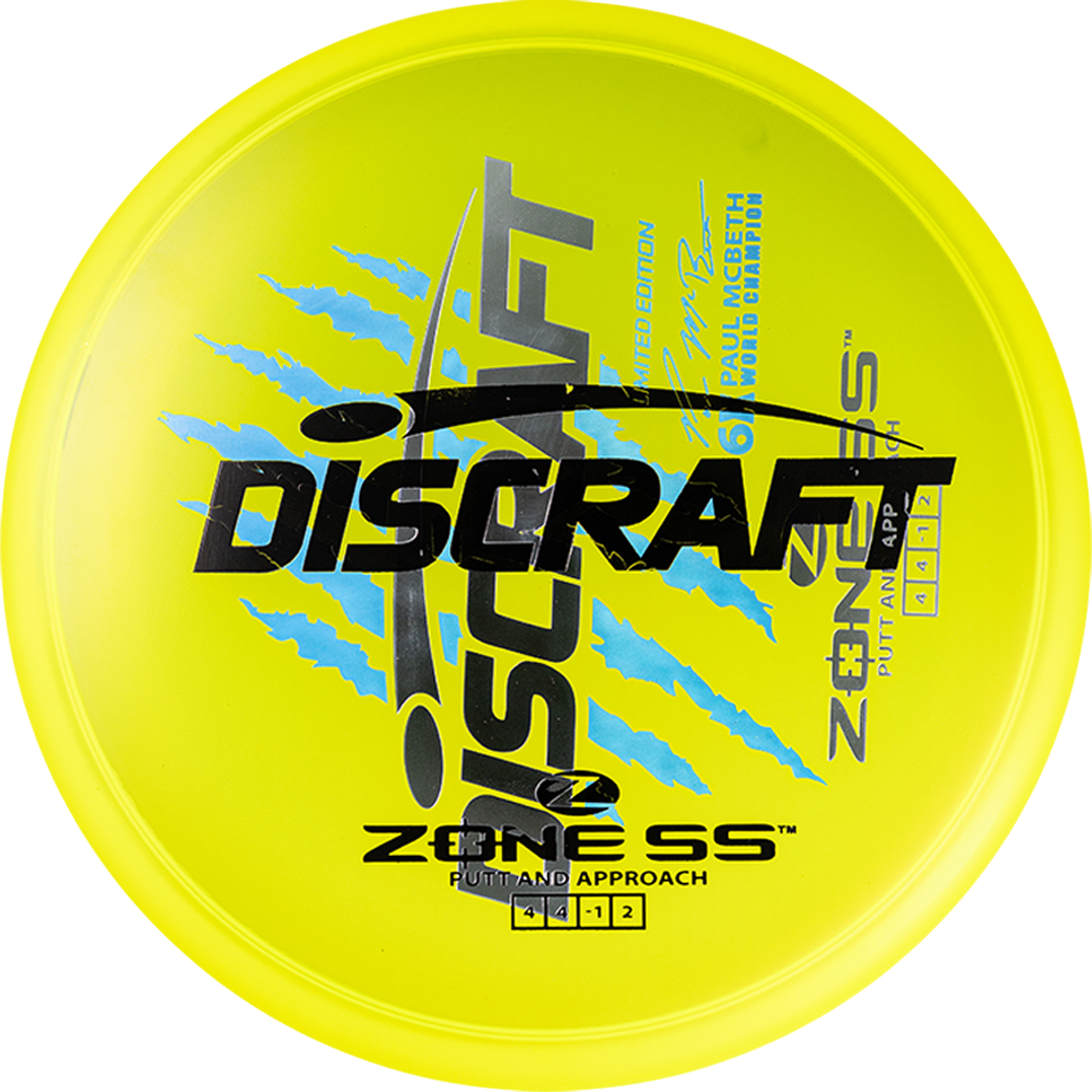 Paul McBeth Limited-Edition 6X Z Zone SS Misprint – Discraft