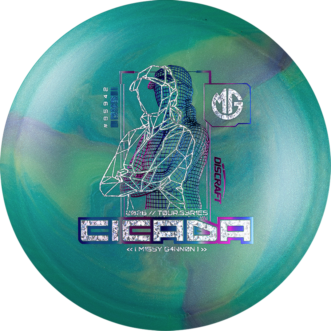 2026 Tour Series V2 Cicada - Missy Gannon – Discraft Factory Store