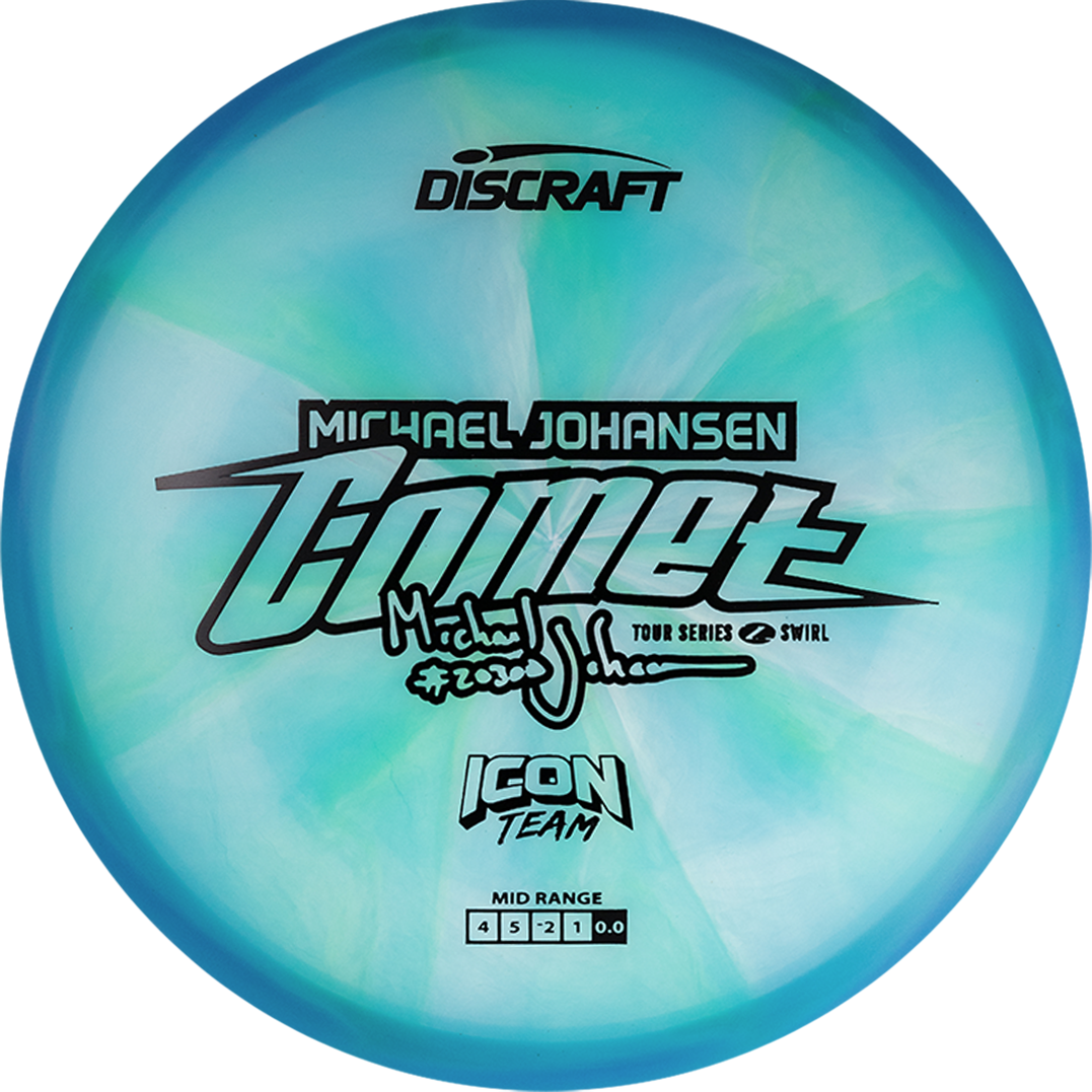 Michael Johansen Icon Series Z Swirl Comet (Assorted) – Discraft