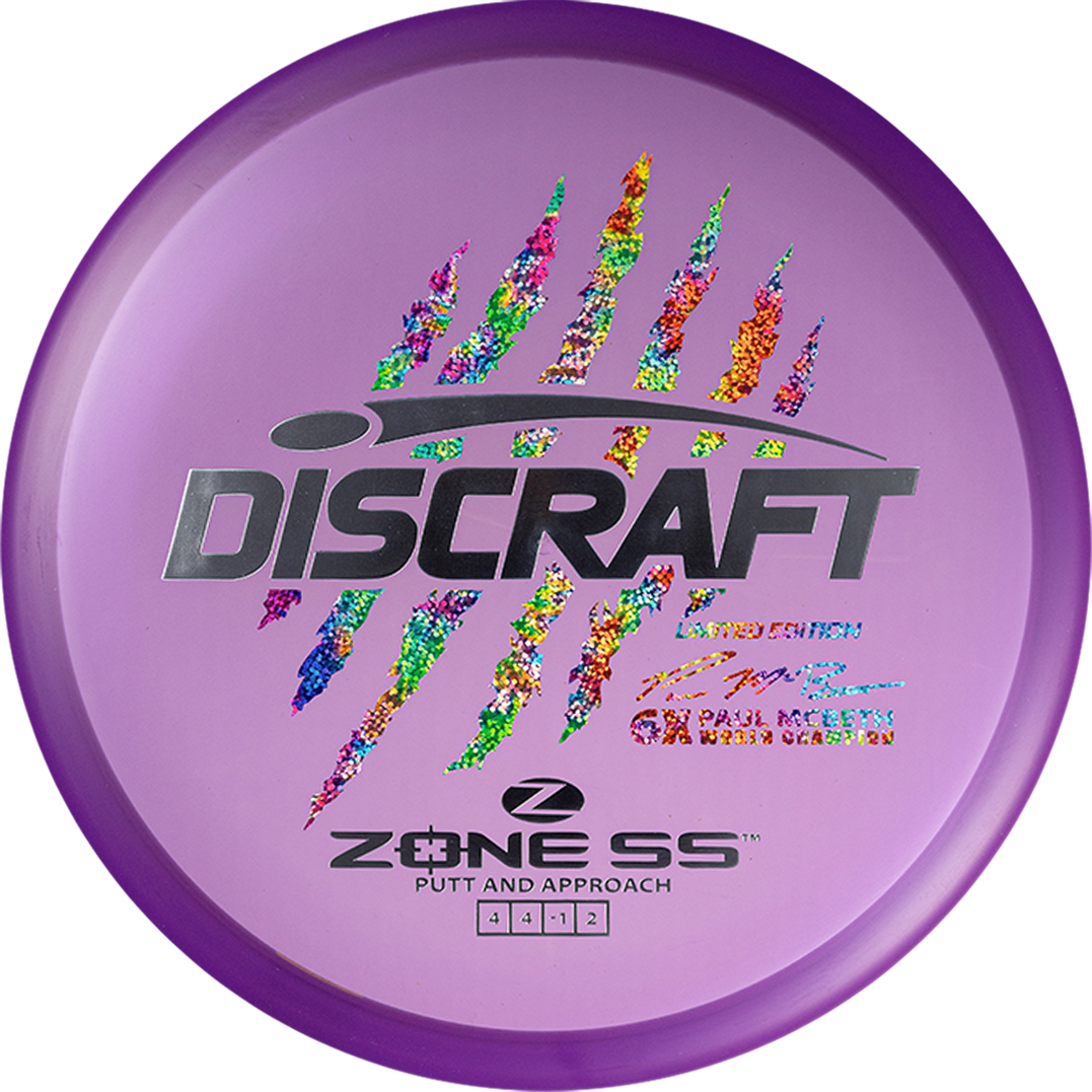 Paul McBeth Limited-Edition 6X Z Zone SS – Discraft Factory Store