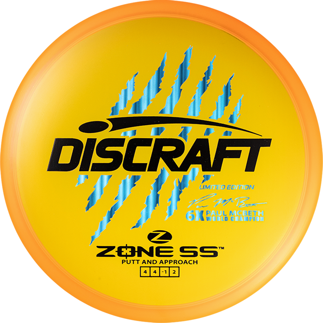 Paul McBeth Limited-Edition 6X Z Zone SS – Discraft Factory Store