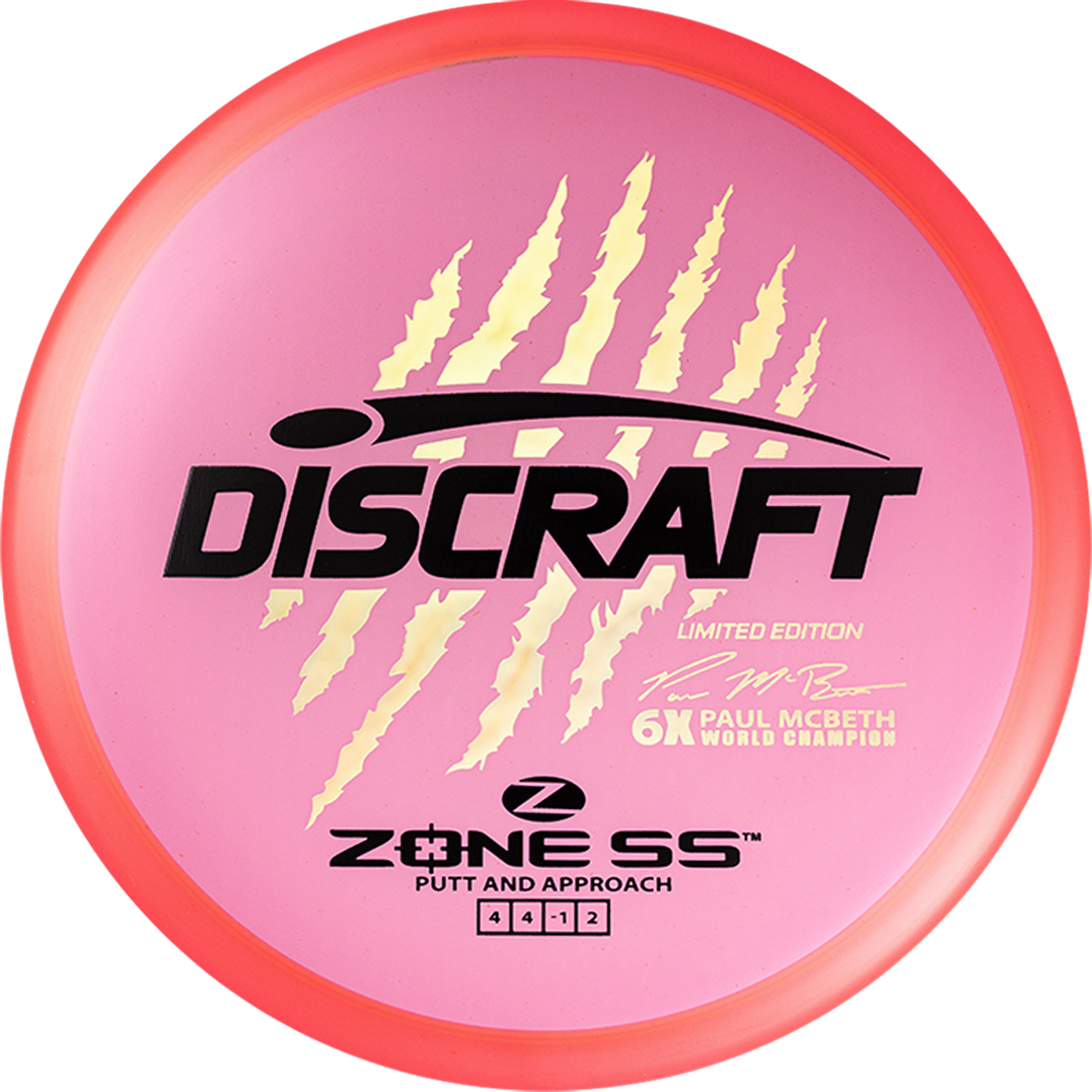 Paul McBeth Limited-Edition 6X Z Zone SS – Discraft Factory Store