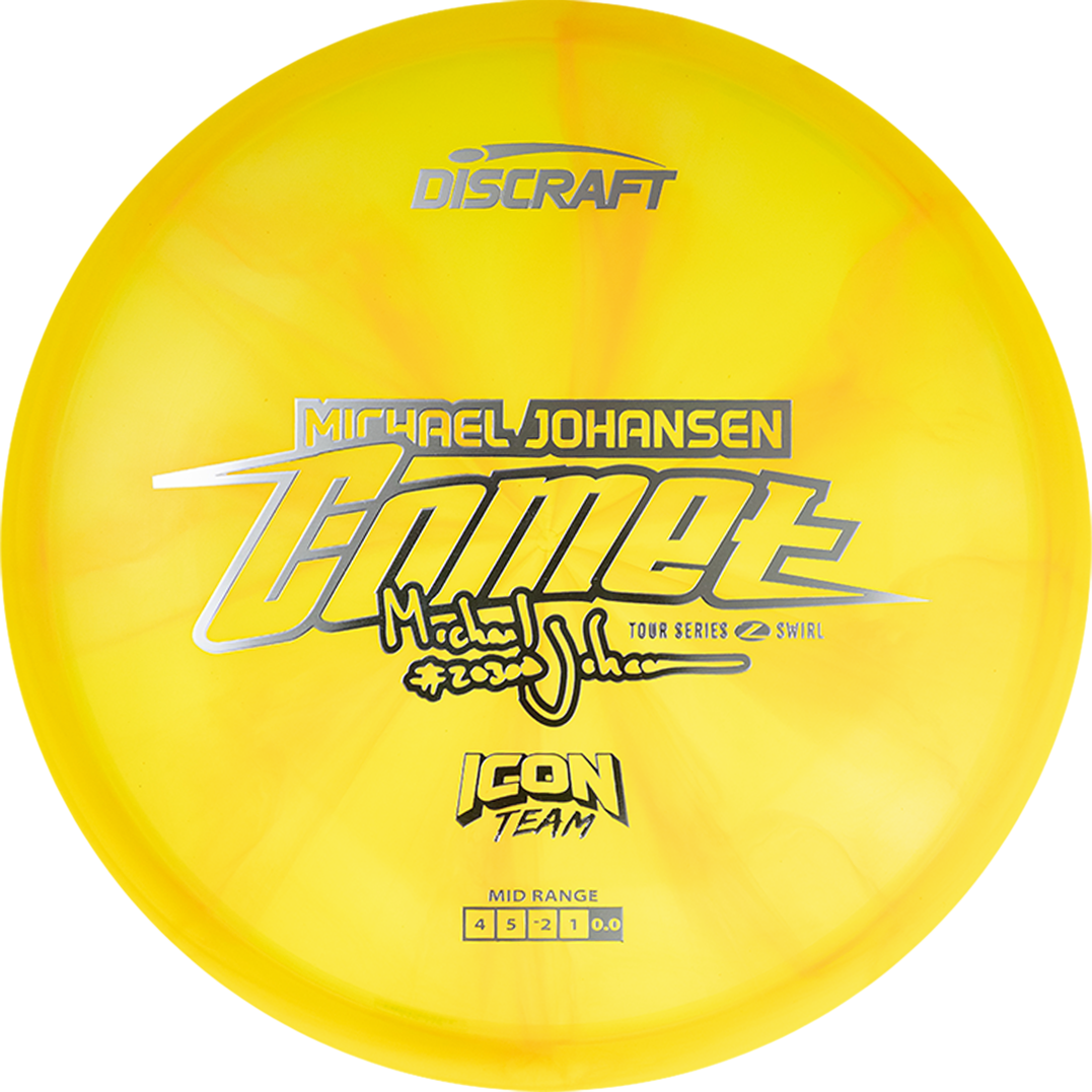 Michael Johansen Icon Series Z Swirl Comet (Assorted) – Discraft
