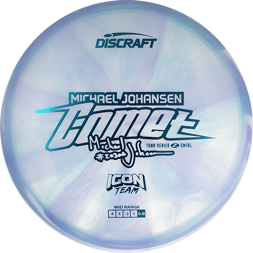 Michael Johansen Icon Series Z Swirl Comet (Assorted) – Discraft
