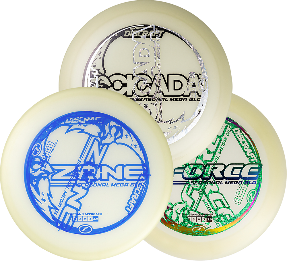 SSIミッシング・シークレット・プログラム Seasonal MEGA GLO Misprint 3 Pack – Discraft Factory Store