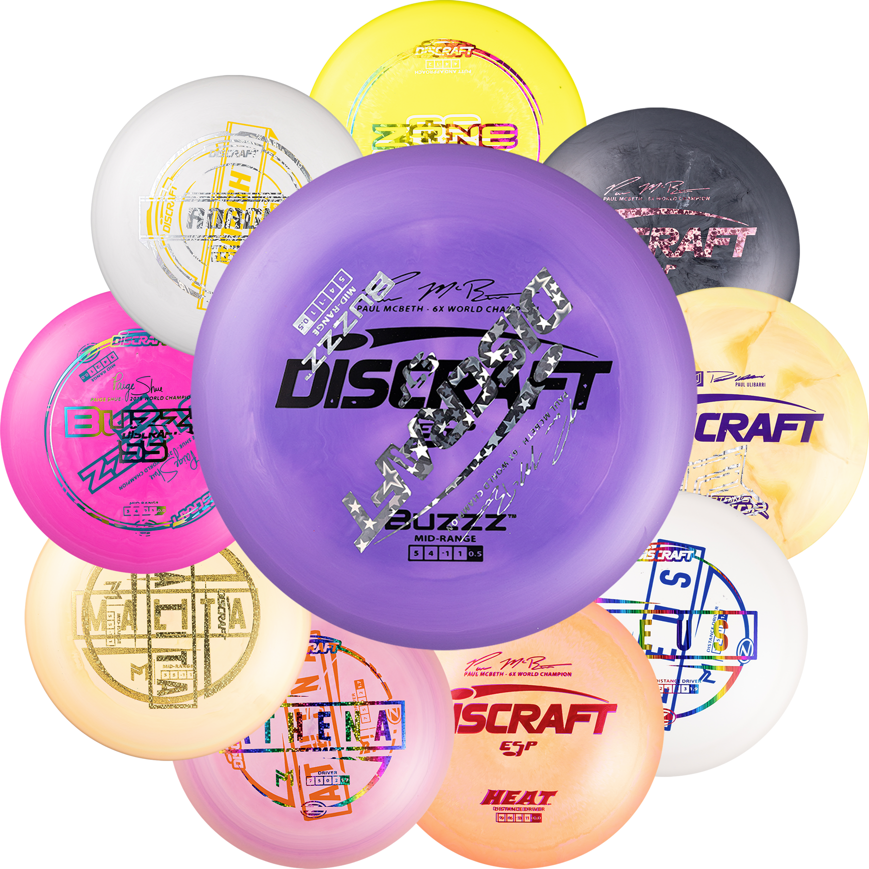 ESP ミスティーク ESP MISPRINT 10 Pack – Discraft Factory Store