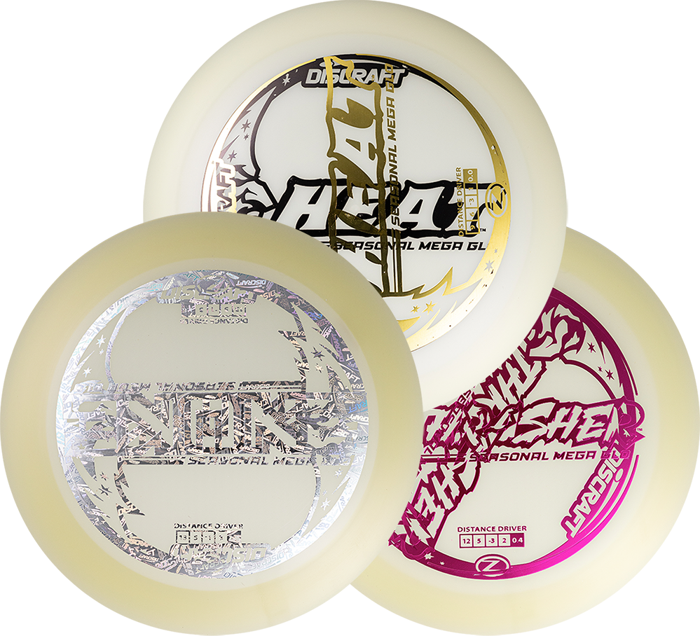 SSIミッシング・シークレット・プログラム Seasonal MEGA GLO Misprint 3 Pack – Discraft Factory Store